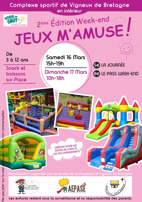 Weekend Jeux m’amuse