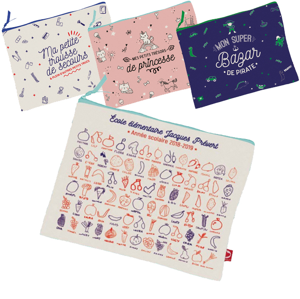 Vente d’une trousse en coton