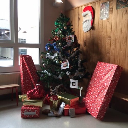 Le père Noël est passé à l’école