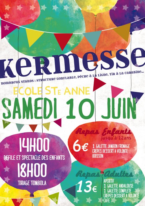 Kermesse de l’école 2017